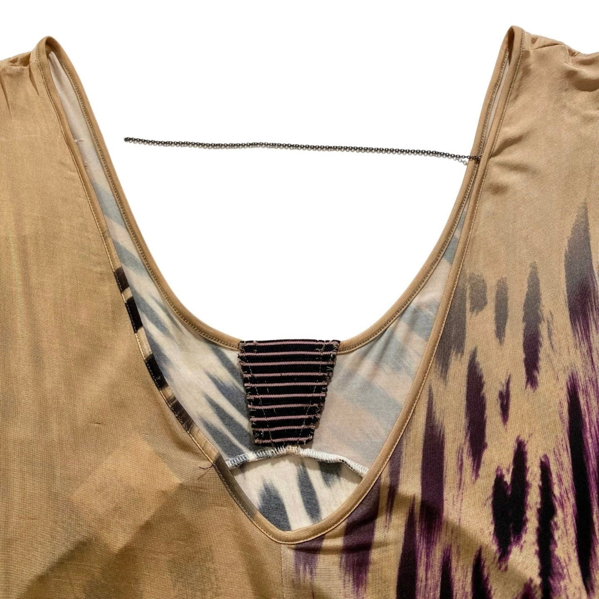 ROBERTO CAVALLI 2000S PINK CHEETAH PRINT DRESS