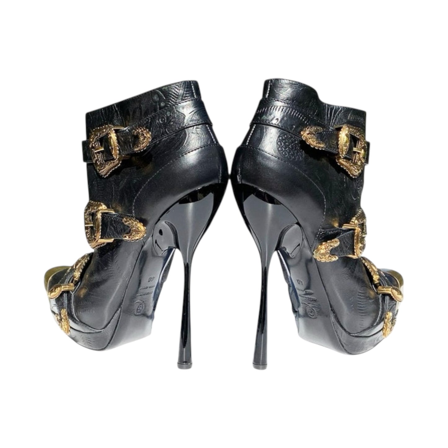 ALEXANDER MCQUEEN S/S 2011 LEATHER BOOTS