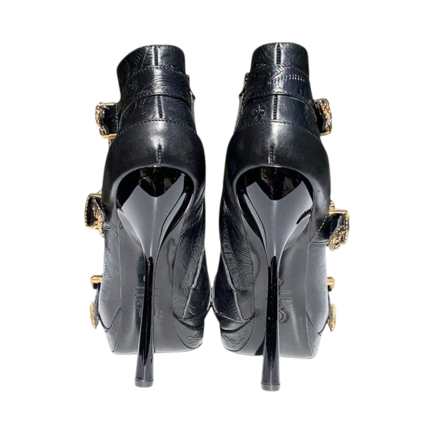 ALEXANDER MCQUEEN S/S 2011 LEATHER BOOTS