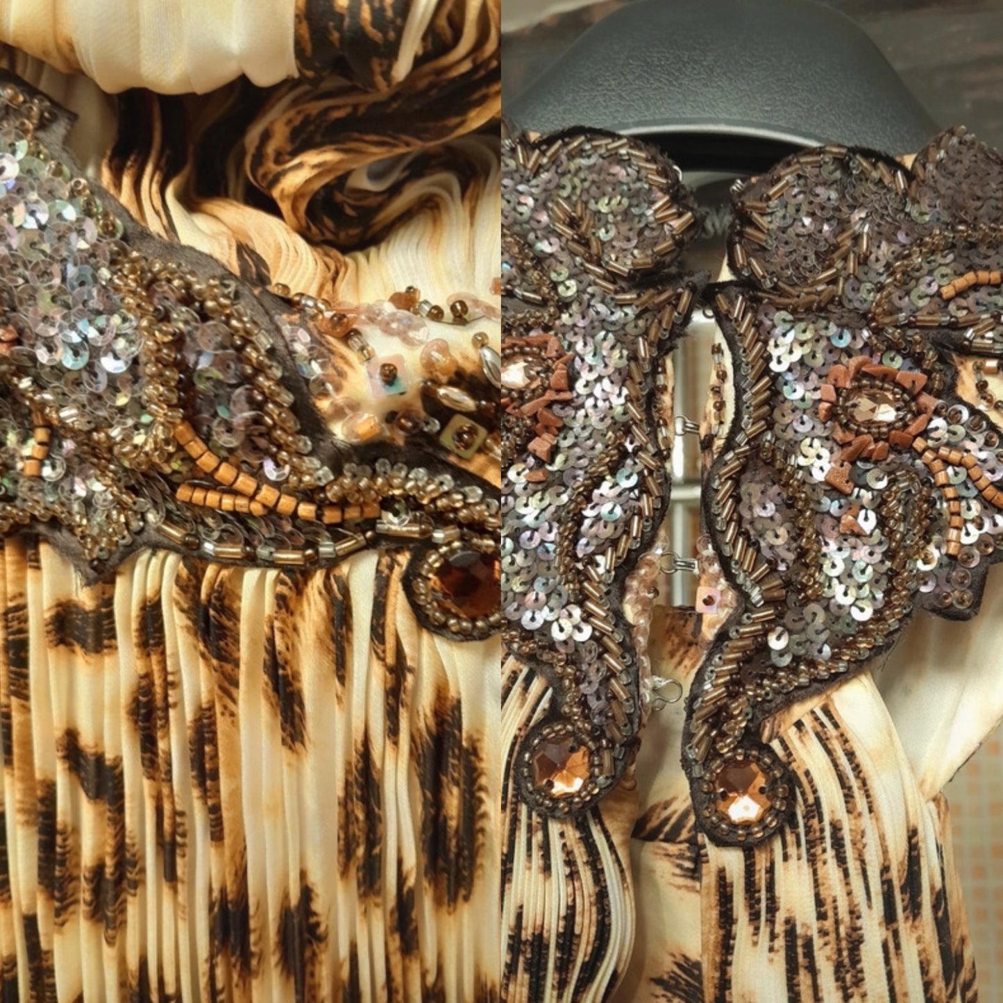 ROBERTO CAVALLI S/S 2007 RUNWAY LEOPARD DRESS