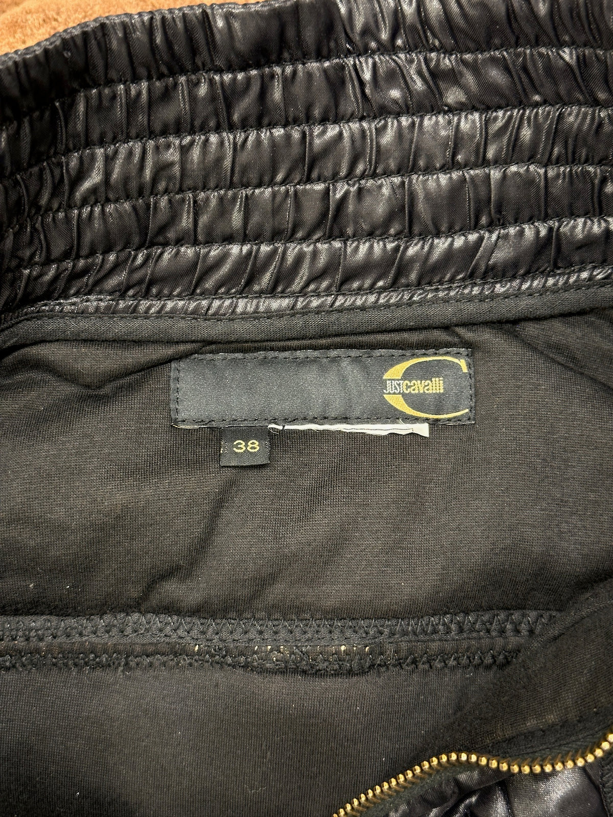 ROBERTO CAVALLI CROPPED PUFFER CARGO JACKET